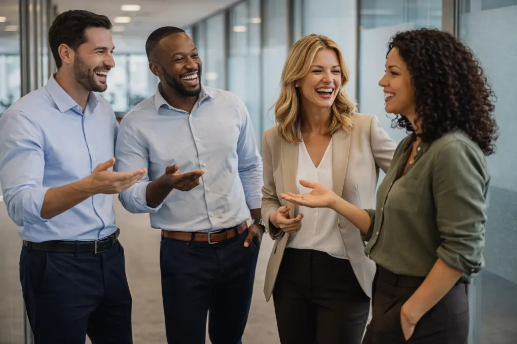 Pessoas que te valorizam de forma saudável