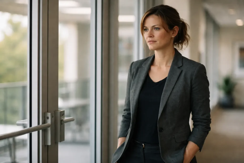 Como responder a pessoas que te humilham-Mulher profissional em escritório moderno